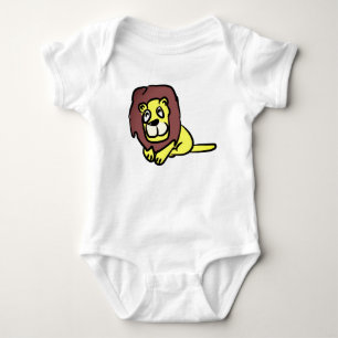 I Love Lions Baby Bodysuit