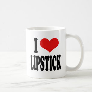 I Love Lipstick Coffee Mug