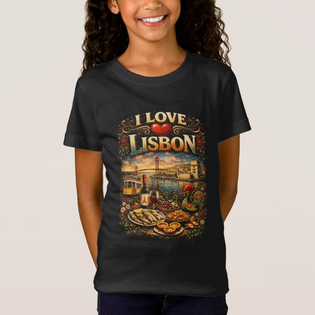 I Love Lisbon T-Shirt (Front)