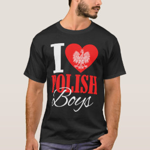 I Love Lish Boys Land Eagle Lish Wife Girlfriend P T-Shirt