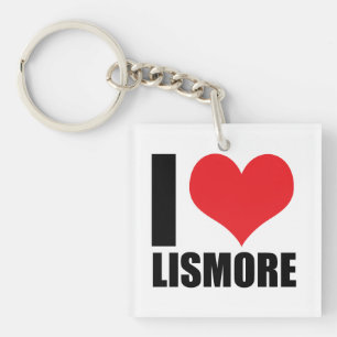 I love Lismore Key Ring
