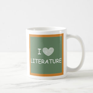I Love Literature Coffee Mug