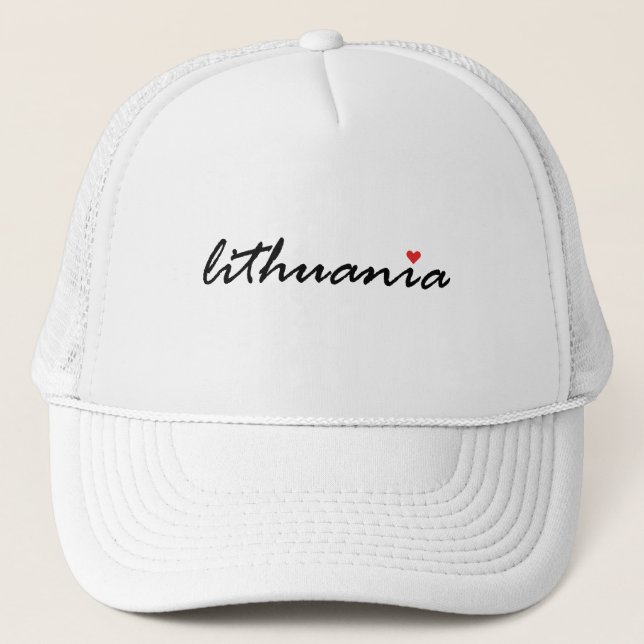 I love Lithuania Trucker Hat (Front)