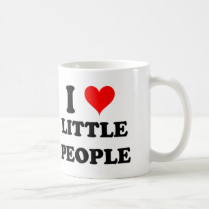 I Love Little People Coffee Mug