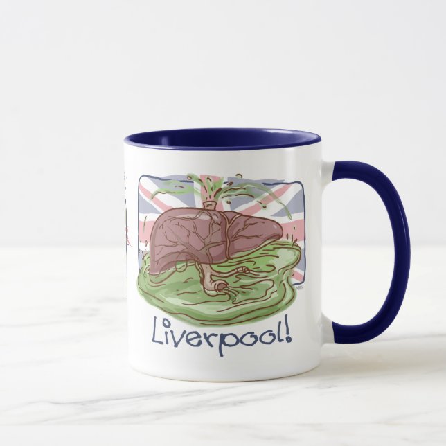 I Love Liverpool Humour Mug (Right)