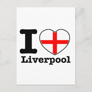I love Liverpool Postcard