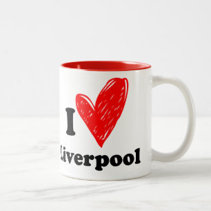 I love Liverpool Two-Tone Coffee Mug