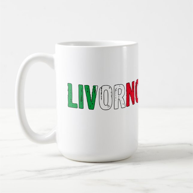 I love Livorno Italy Coffee Mug (Left)