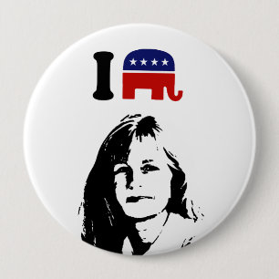 I Love Liz Cheney 10 Cm Round Badge