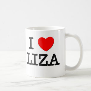 I Love Liza Coffee Mug