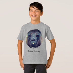 I Love Llamas Farm Animal T-Shirt