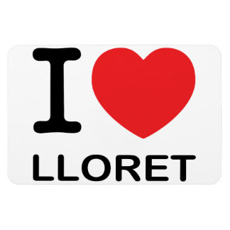 I Love Lloret  - Flexible Magnet