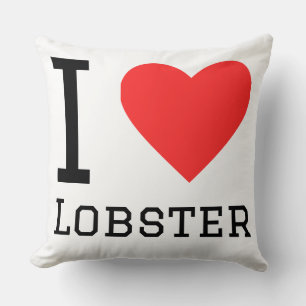 I love lobster cushion