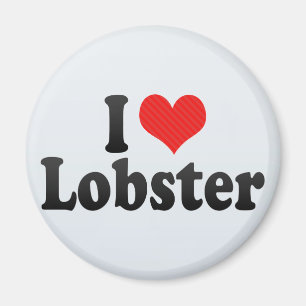 I Love Lobster Magnet