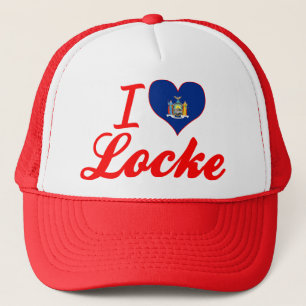 I Love Locke, New York Trucker Hat