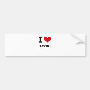 I Love Logic Bumper Sticker