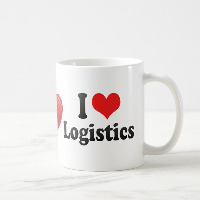I Love Logistics Coffee Mug (Right)