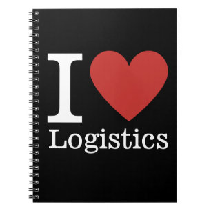 I ❤️ Love Logistics - Logistics Dept. NOTEBOOK