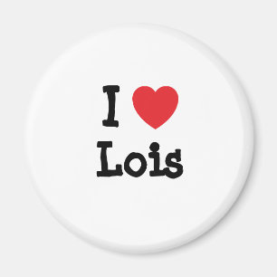 I love Lois heart T-Shirt Magnet