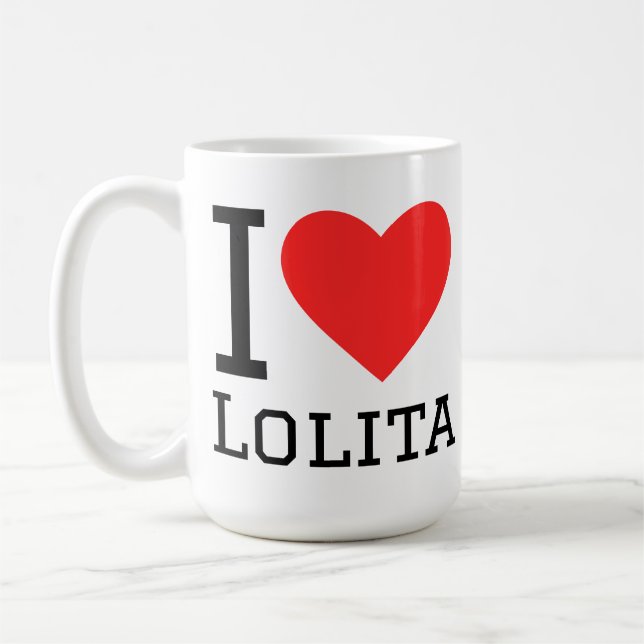 I love Lolita  Coffee Mug (Left)