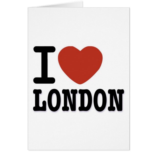 I LOVE LONDON (Front)