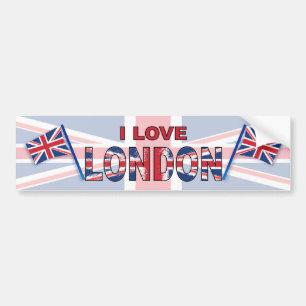 I love London Bumper Sticker