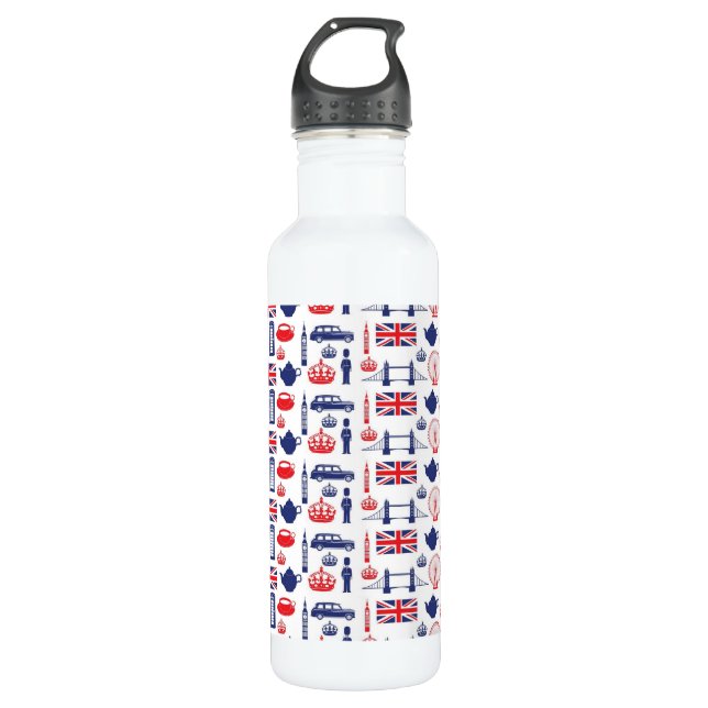 I Love London - Everything London 710 Ml Water Bottle (Front)