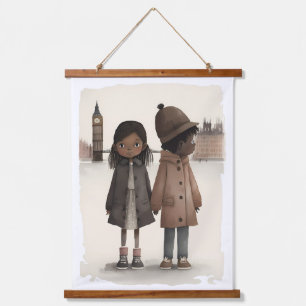 I love London Hanging Tapestry