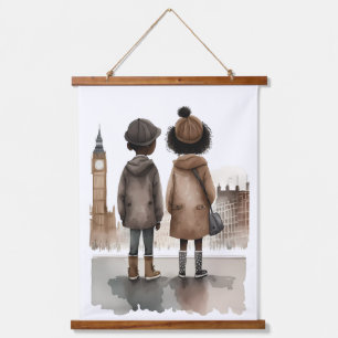 I love London Hanging Tapestry