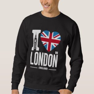 I Love London I Heart London England UK Sweatshirt