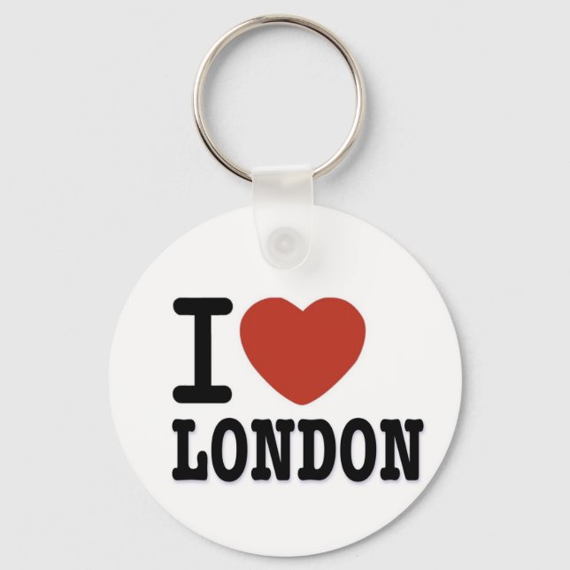 I LOVE LONDON KEY RING (Front)
