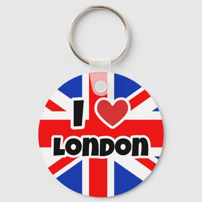 I love London Key Ring (Front)