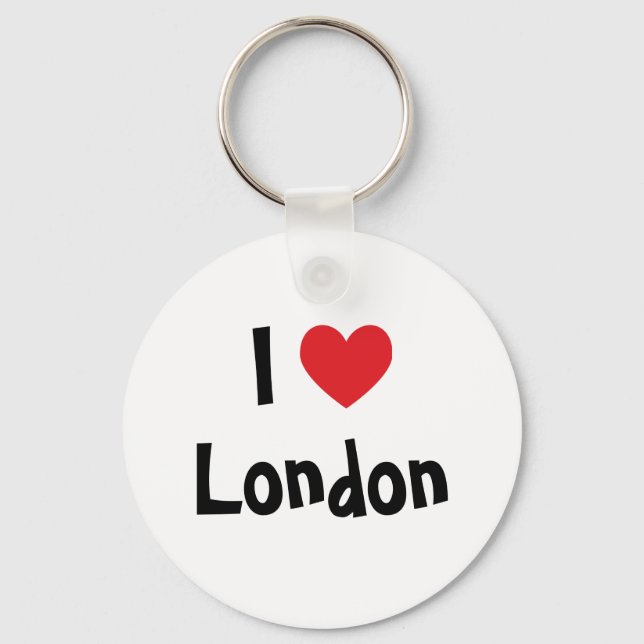I Love London Key Ring (Front)