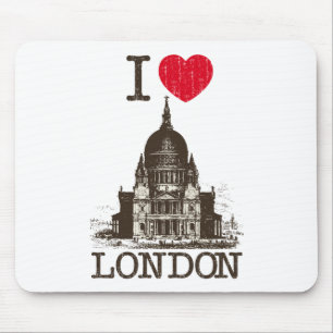 i love london mouse mat