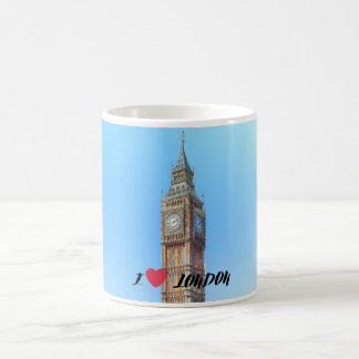 I Love London Mug – Big Ben Illustration Souvenir 