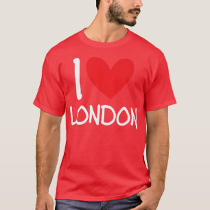 I Love London Name Personalized Girl Woman BFF Fri T-Shirt