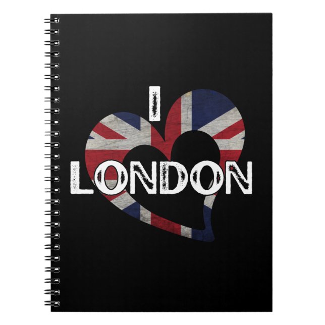 I LOVE LONDON NOTEBOOK (Front)