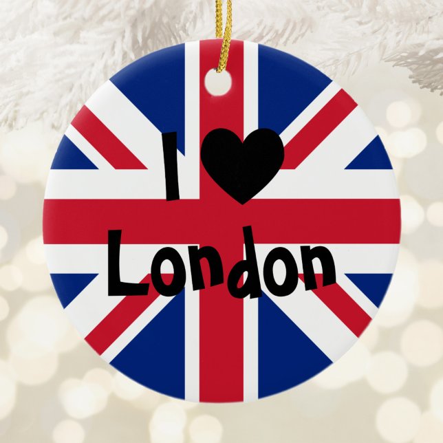 I Love London Ornament (I Love London Ornament)