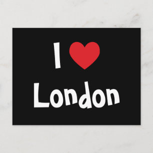 I Love London Postcard