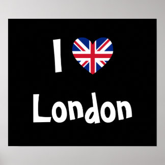 I Love London Poster