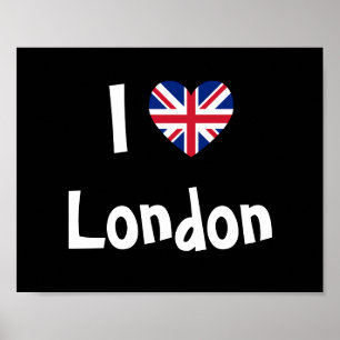 I Love London Poster