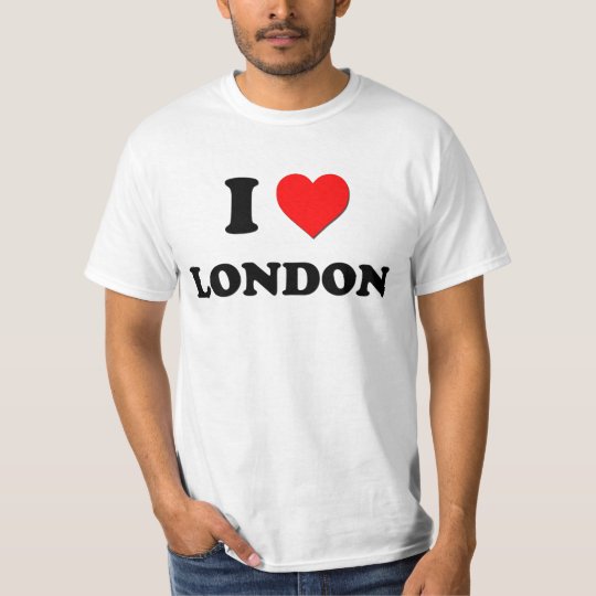 t shirt i love london