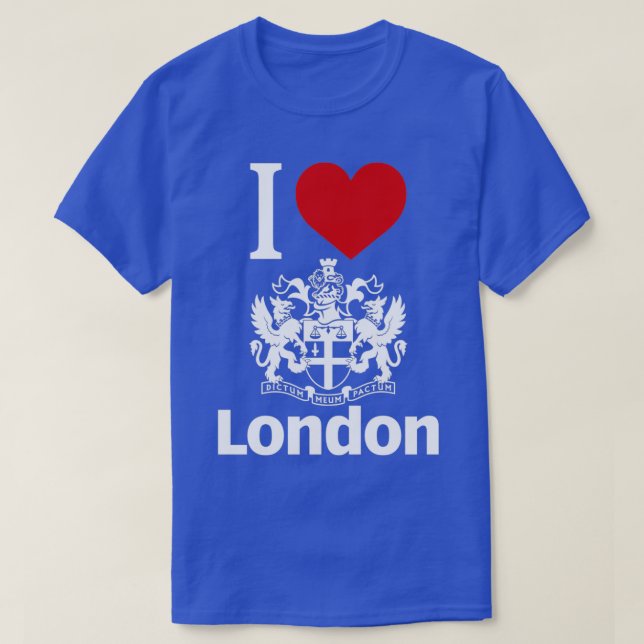 I Love London T-Shirt (Design Front)