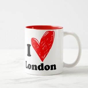 I love London Two-Tone Coffee Mug