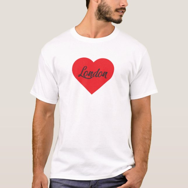 I Love London - United Kingdom T-Shirt (Front)