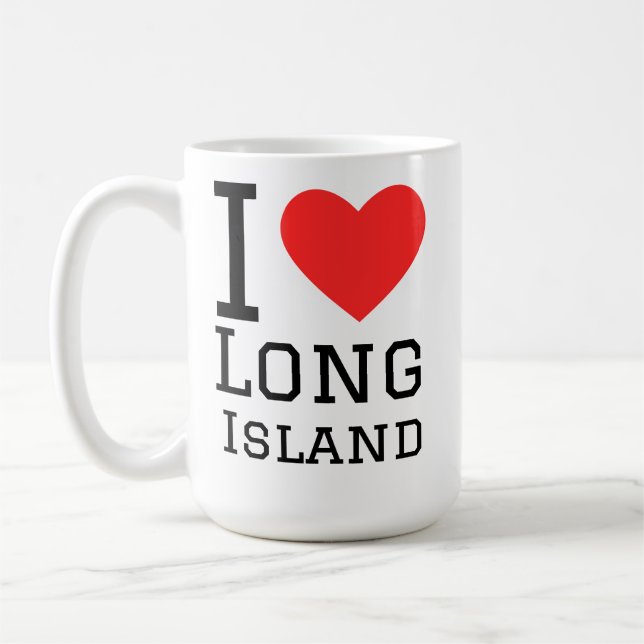I love Long Island  Coffee Mug (Left)