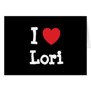 I love Lori heart T-Shirt