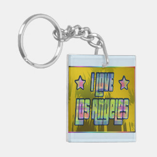 I LOVE Los Angeles Beautiful Shade Keychain