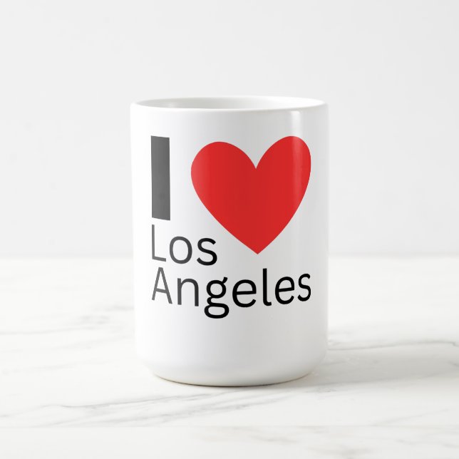 I Love Los Angeles Coffee Mug (Center)
