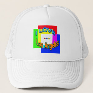 "I LOVE Los Angeles Colouring 1" Hat